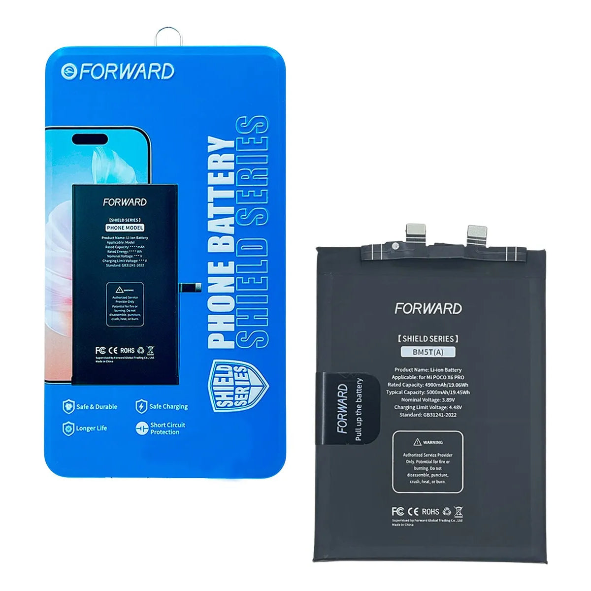 Batería Forward compatible con Xiaomi Poco Series