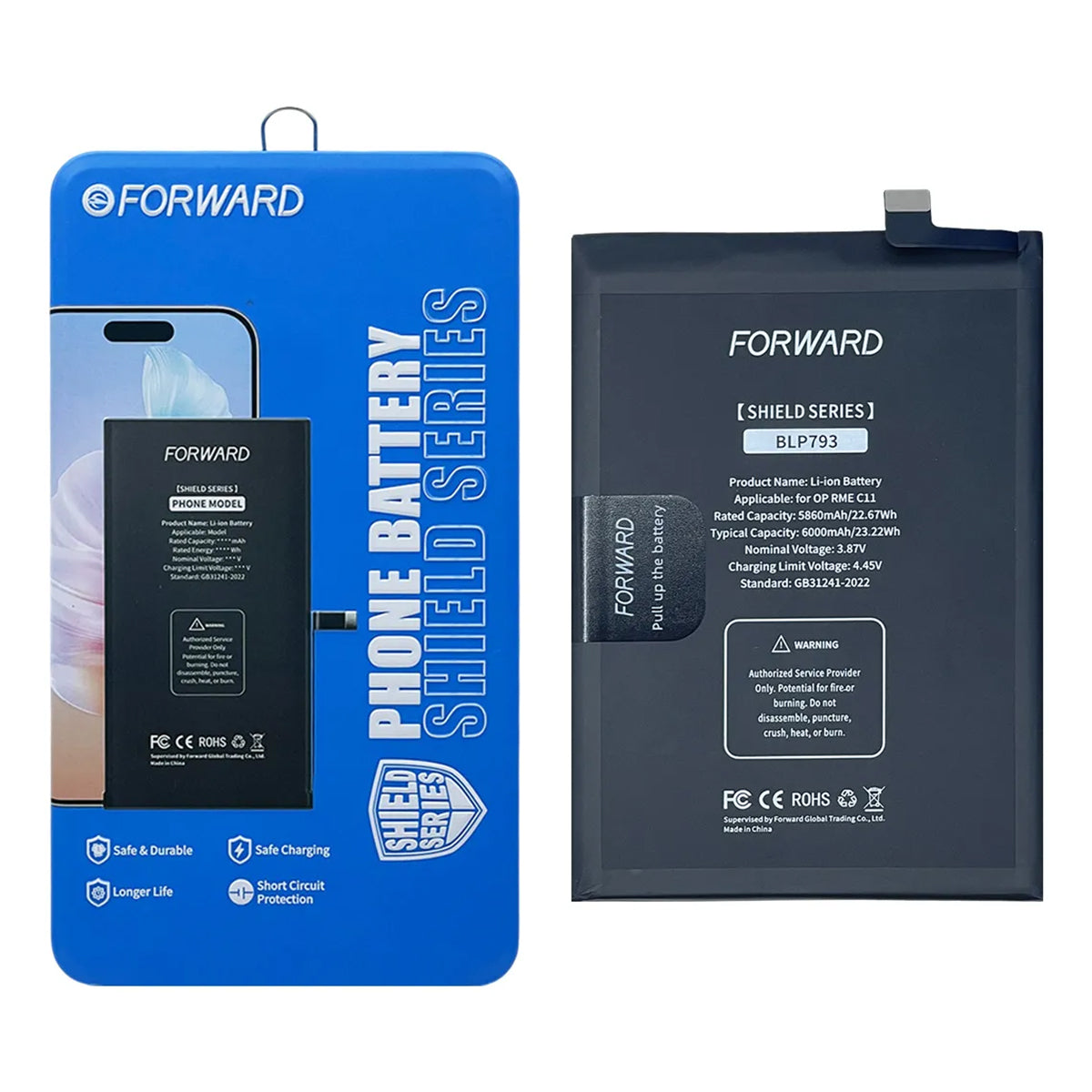 Batería Forward compatible con Realme C11