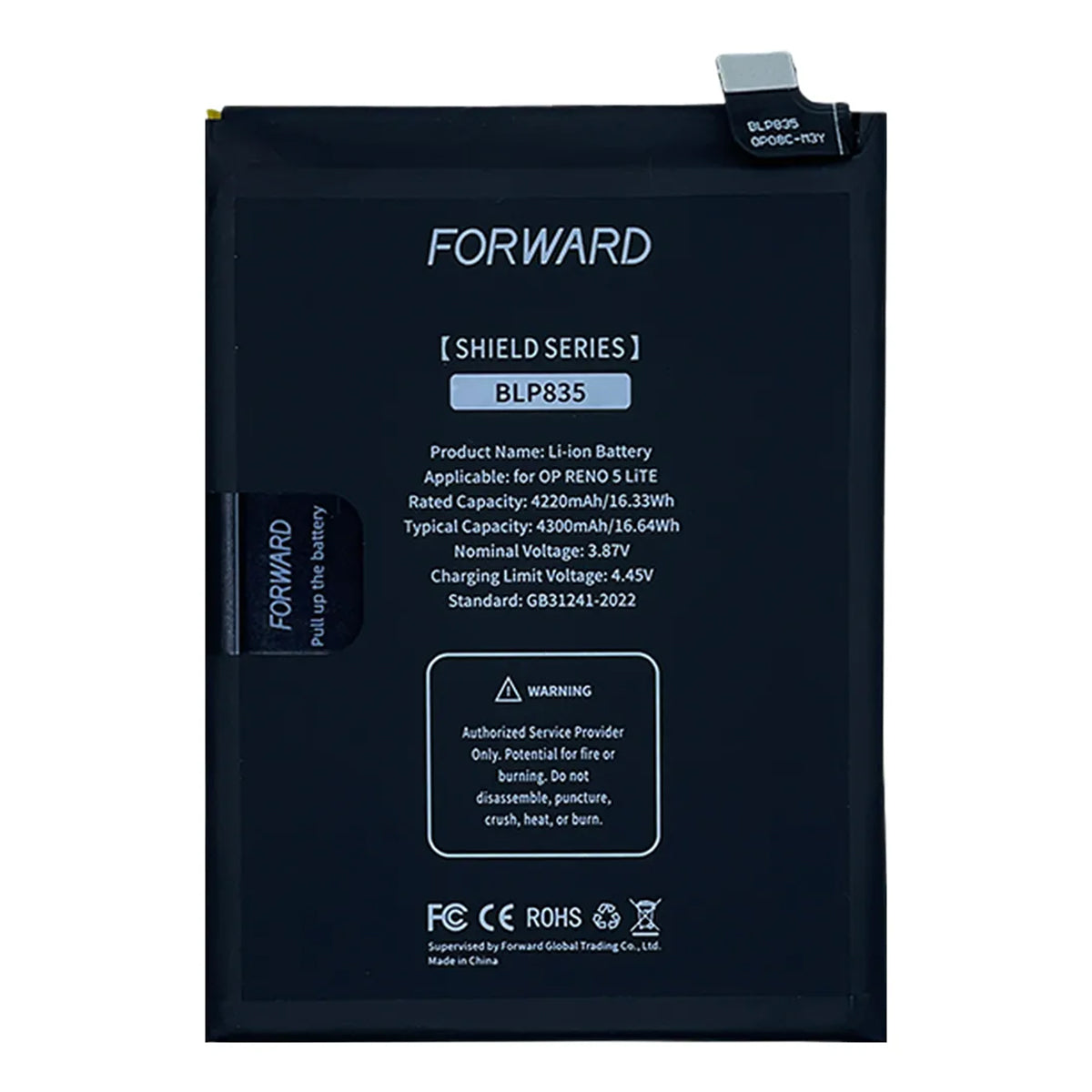 Batería Forward Premium compatible con Oppo Reno 5 Lite