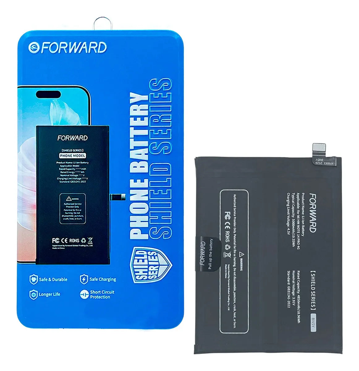 Batería compatible con Redmi Note 14 Pro 4G BN5Y - Forward