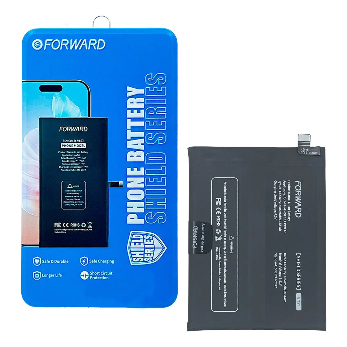 Batería Forward compatible con Xiaomi Redmi Note 14 Series