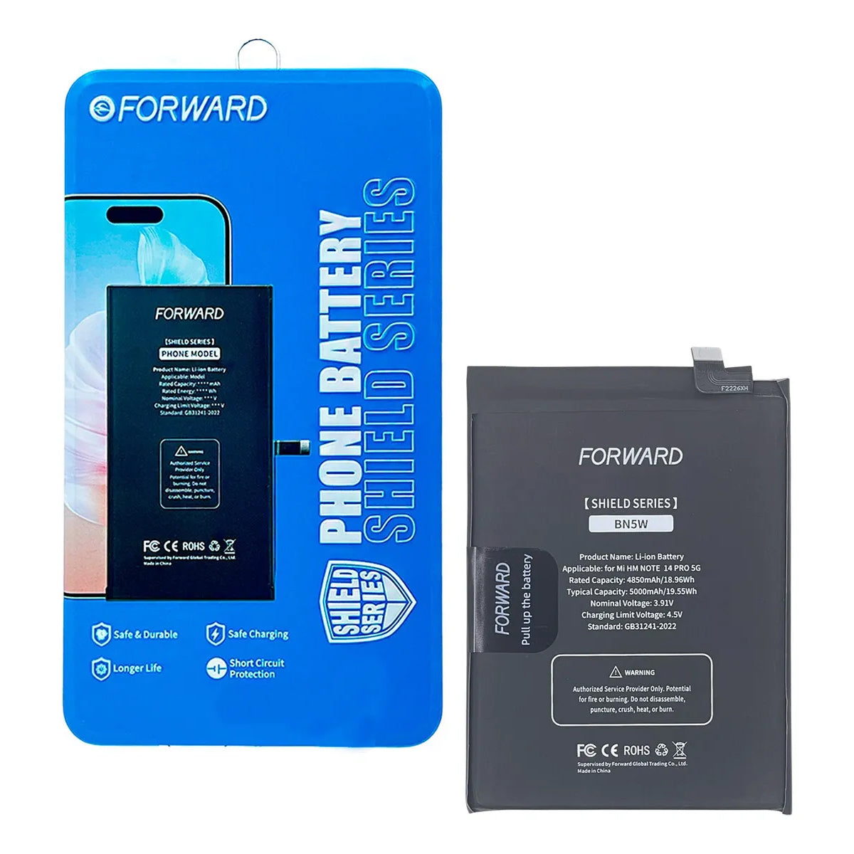Batería Forward compatible con Xiaomi Redmi Note 14 Series