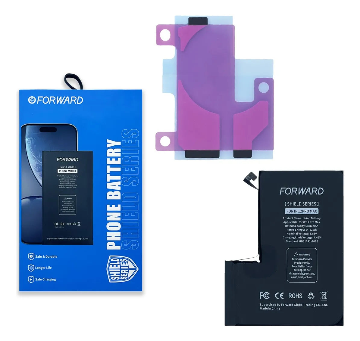 Batería Autoprogramable Estándar para iPhone 12 Pro Max