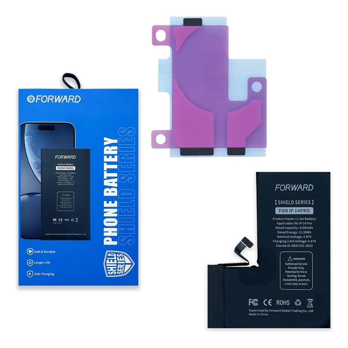 Batería Autoprogramable compatible con iPhone 14 Series – Capacidad Estándar