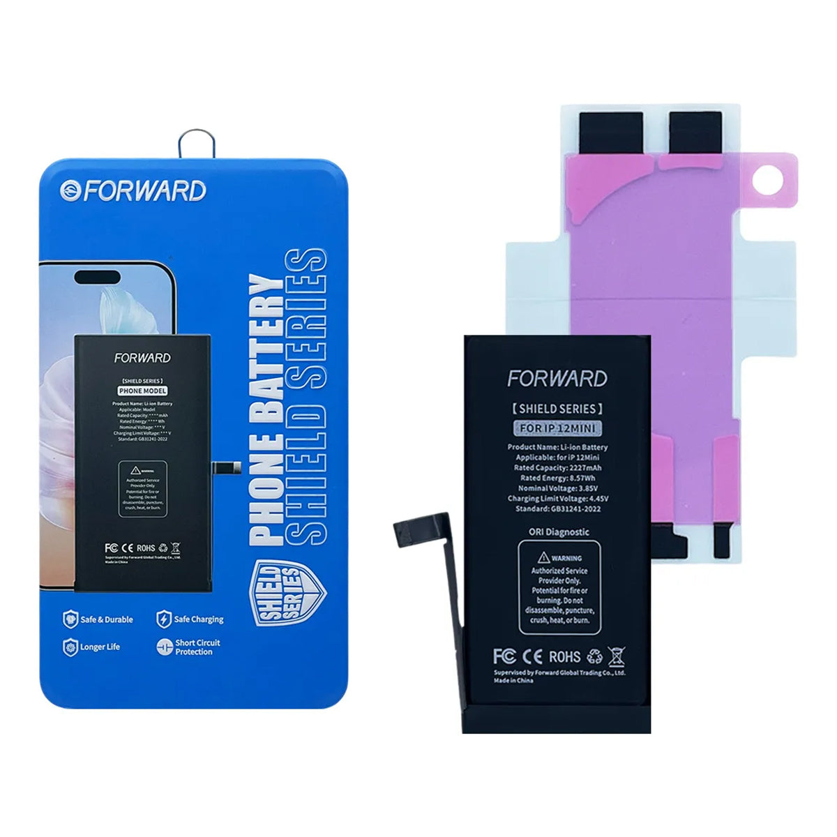 Batería Forward Autoprogramable compatible con iPhone Serie 12 – Calidad Genuine New