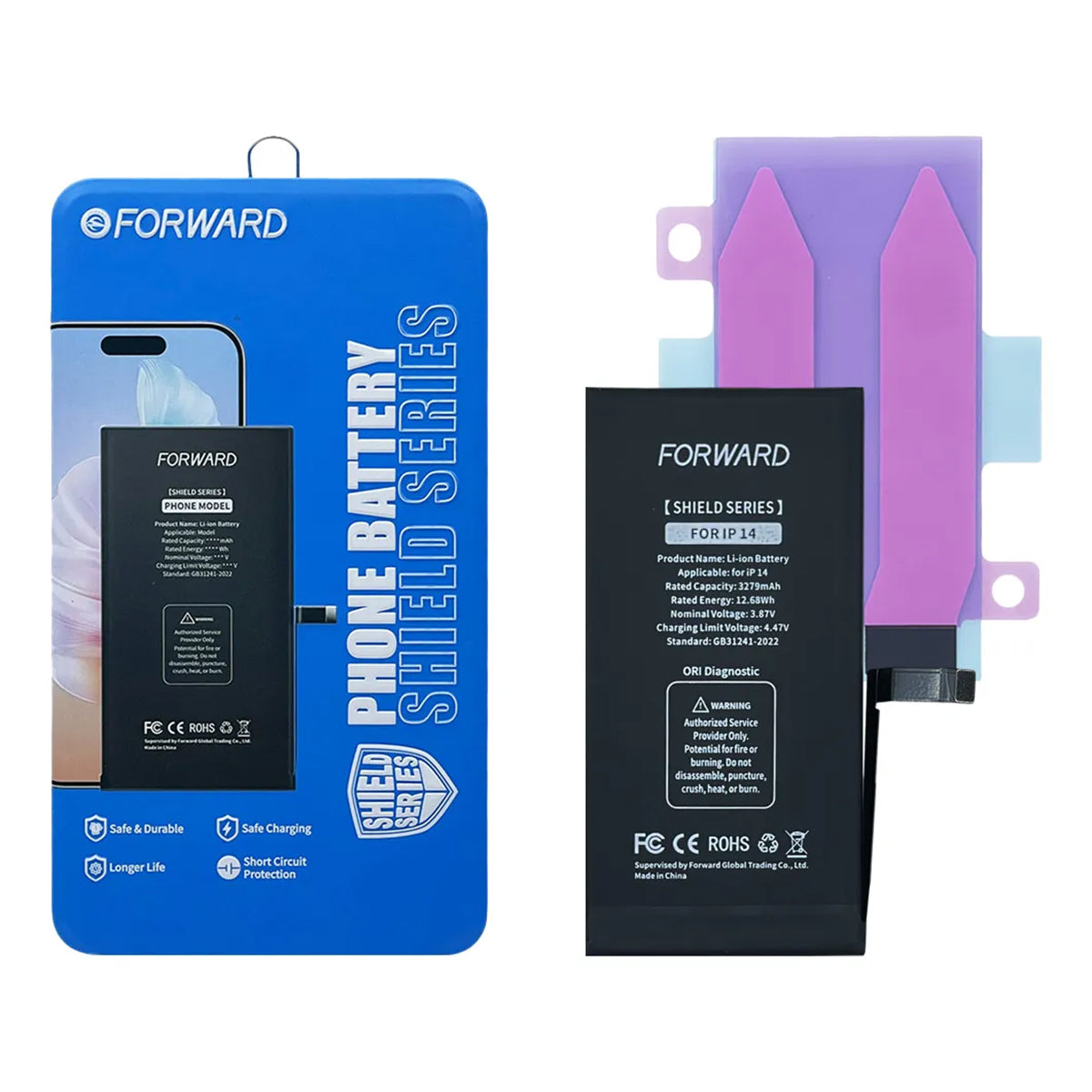 Batería Forward Autoprogramable compatible con iPhone Serie 14