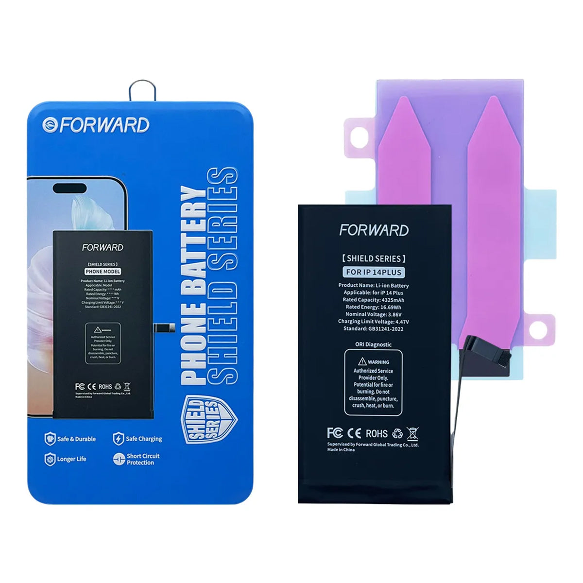 Batería Forward Autoprogramable compatible con iPhone Serie 14
