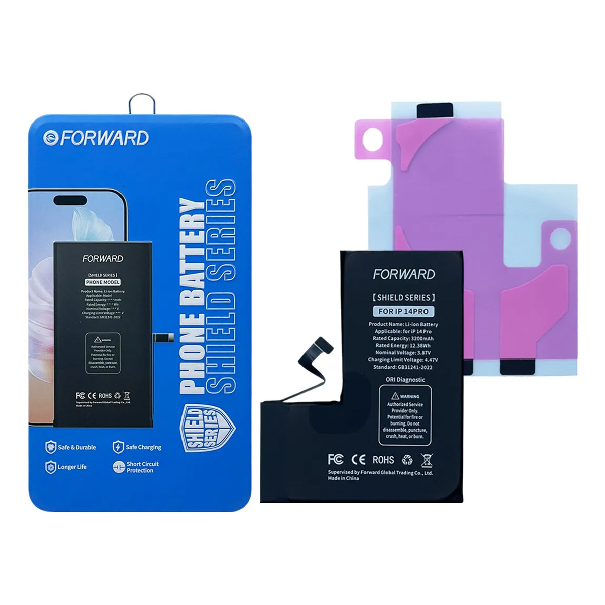 Batería Forward Autoprogramable compatible con iPhone Serie 14