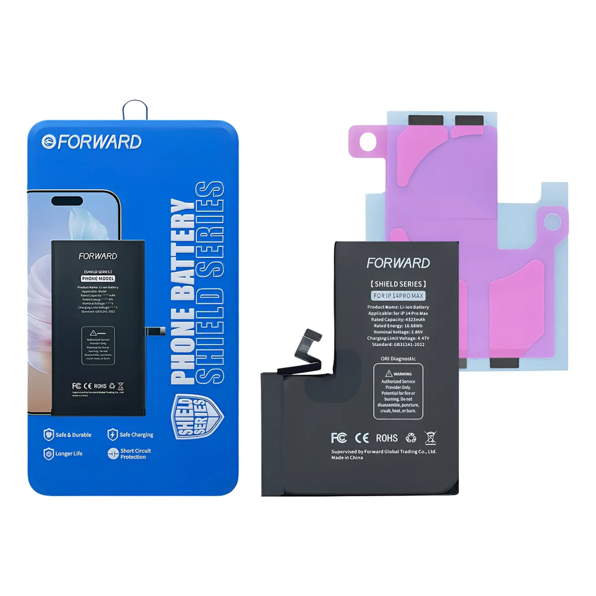 Batería Forward Autoprogramable compatible con iPhone Serie 14