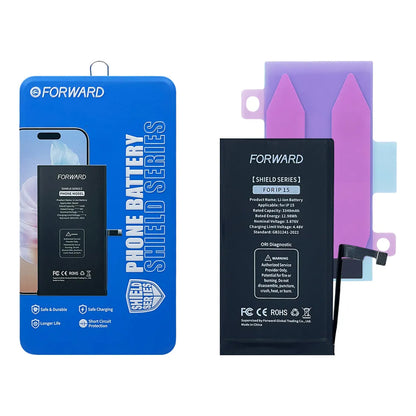 Batería Forward Autoprogramable compatible con iPhone Serie 15 – Calidad Genuine New