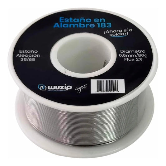 Soldadura en cable Flux Reparación Wuzip 0.6mm 80g