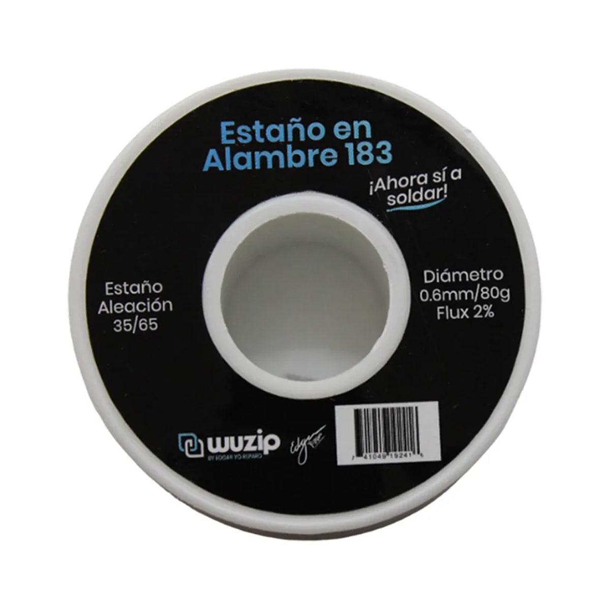 Soldadura en Cable Wuzip 0.6mm (80g): Fluidez y Brillo Profesional
