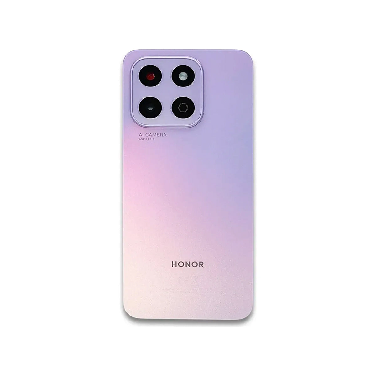 Tapa trasera Honor X6b lila - detalle