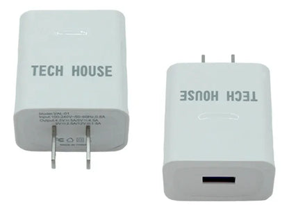 Cargador Tech House Ultra Rápido Tipo C - USB