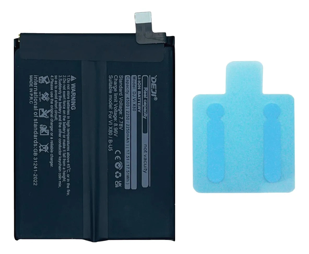 Bateria compatible con Vivo X80 B-U5 V2183A Deji