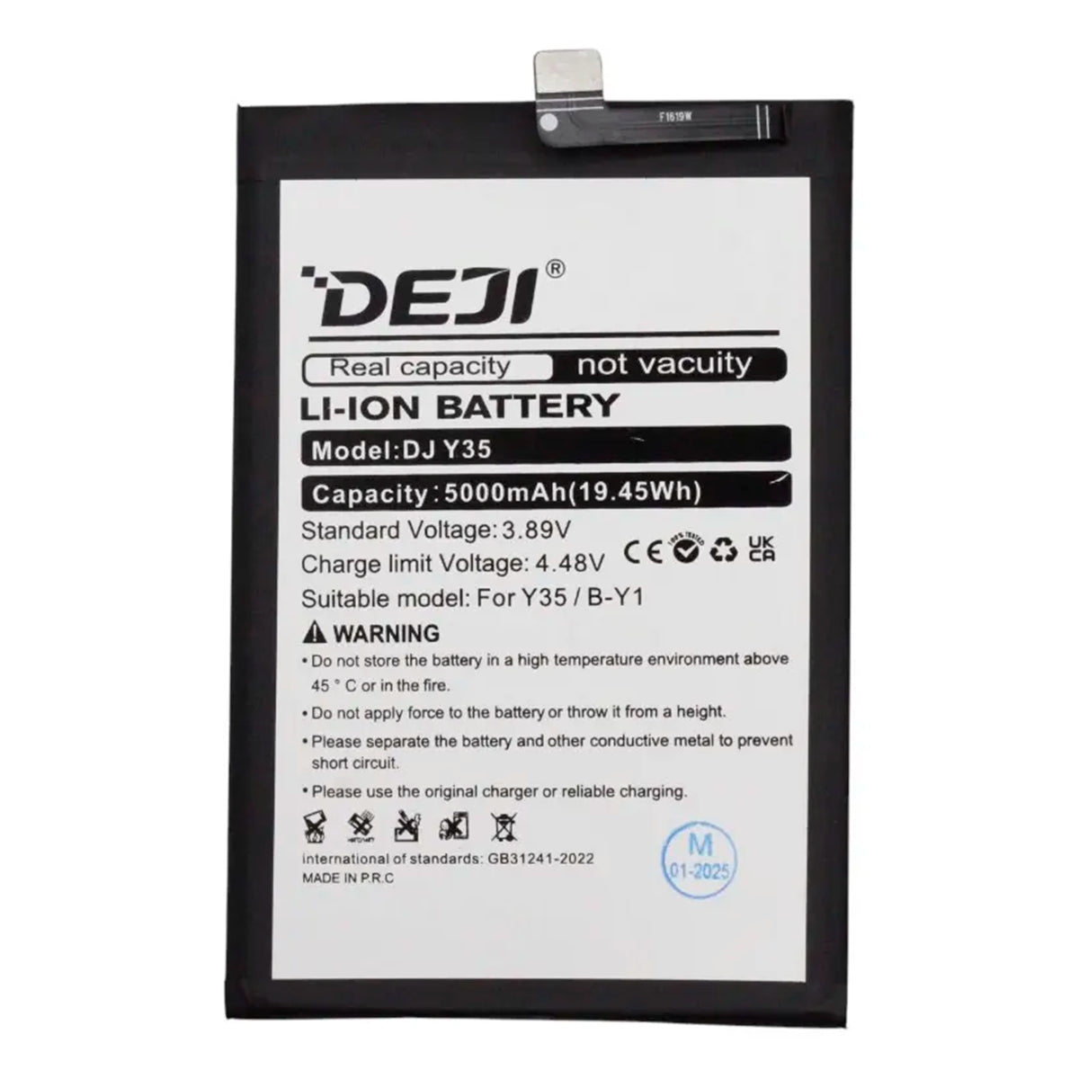 Batería DEJI Compatible con Vivo Y35 5G B-Y1