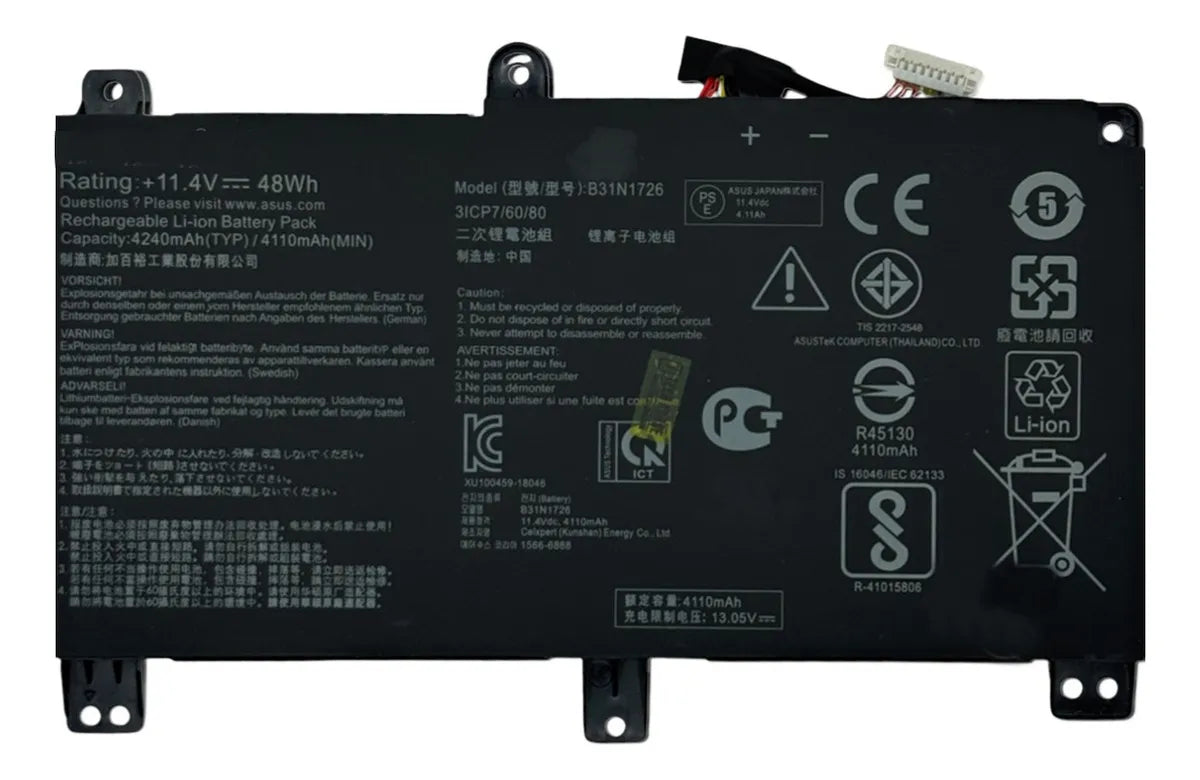 Bateria compatible con Asus Gaming F15