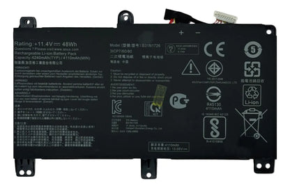 Bateria compatible con Asus Gaming F15