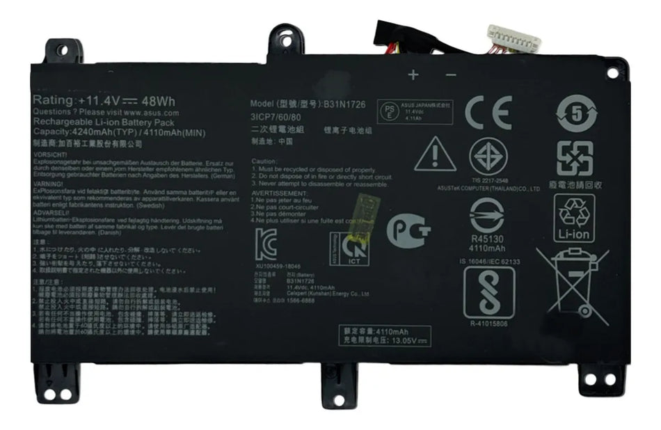 Bateria compatible con Asus Gaming F15