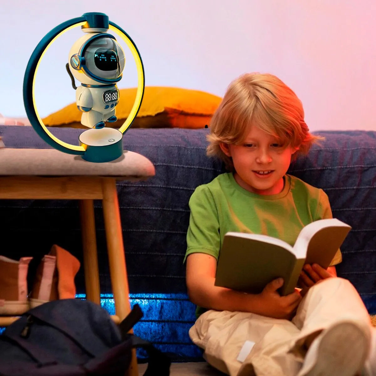 Bocina Bluetooth Astronauta Magnético – ¡Sonido Espacial y Diseño de Vanguardia!