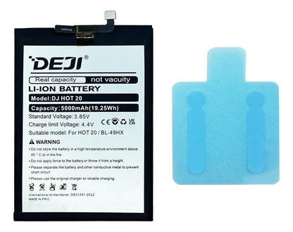 Bateria compatible con Infinix Hot 20 5G BL-49HX (x666) Deji