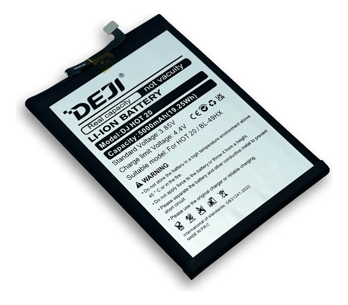 Bateria compatible con Infinix Hot 20 5G BL-49HX (x666) Deji