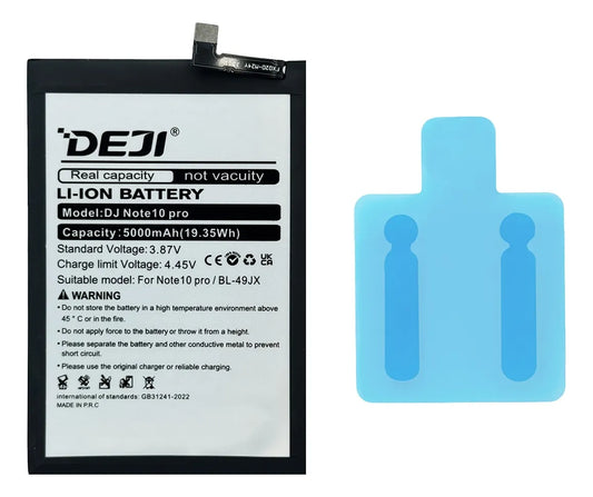 Bateria compatible con Infinix Note 10 Pro BL-49JX Deji