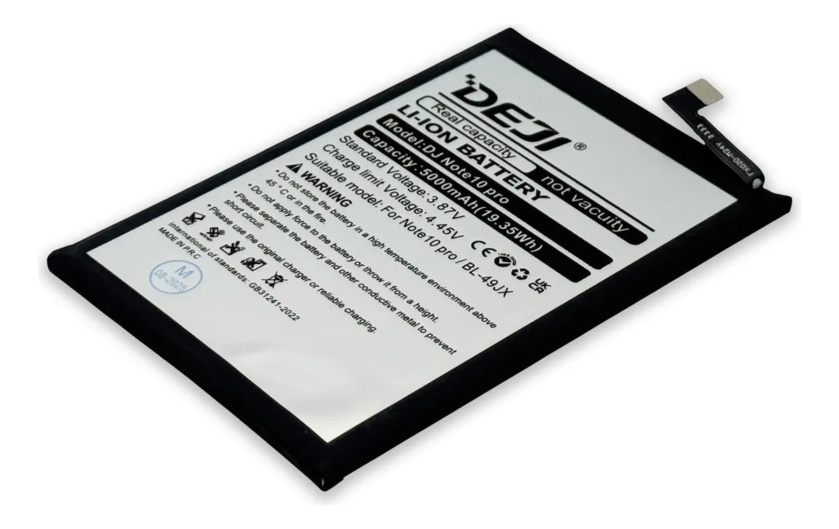 Bateria compatible con Infinix Note 10 Pro BL-49JX Deji