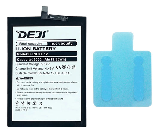 Bateria compatible con Infinix Note 12 BL-49KX X663C Deji