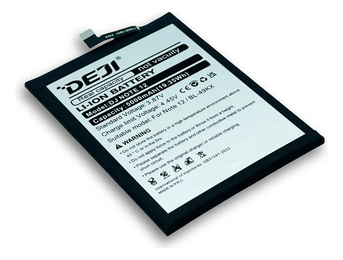 Bateria compatible con Infinix Note 12 BL-49KX X663C Deji