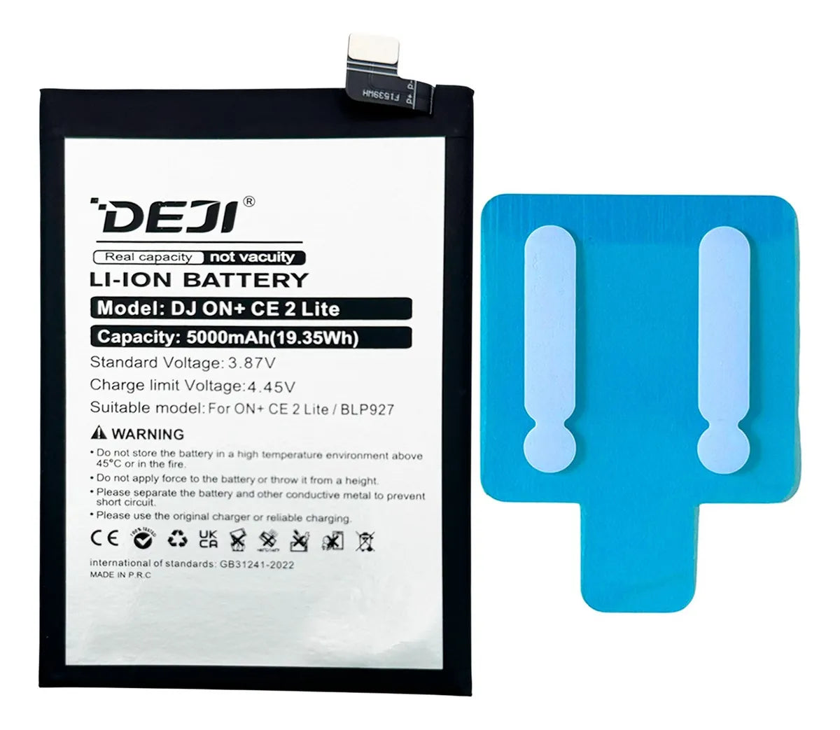 Bateria compatible con OnePlus CE2 Lite 5000mah Deji