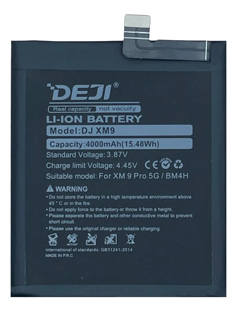 Bateria compatible con Xiaomi Redmi 9 Pro 5G Deji