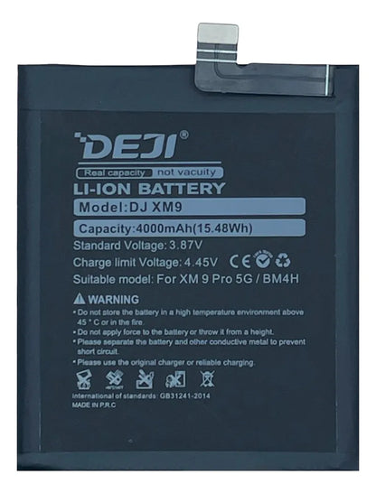 Bateria compatible con Xiaomi Redmi 9 Pro 5G Deji