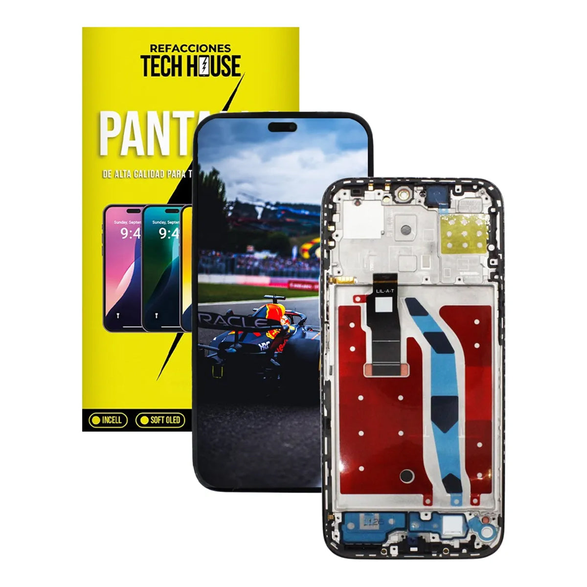 Pantalla Super Amoled con Marco compatible con Honor 200 Lite