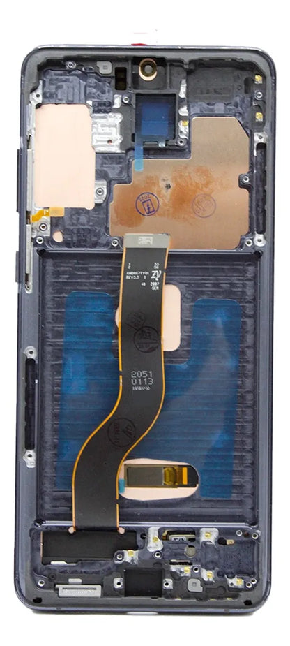 Pantalla con Marco compatible con Samsung S20 Plus Oled