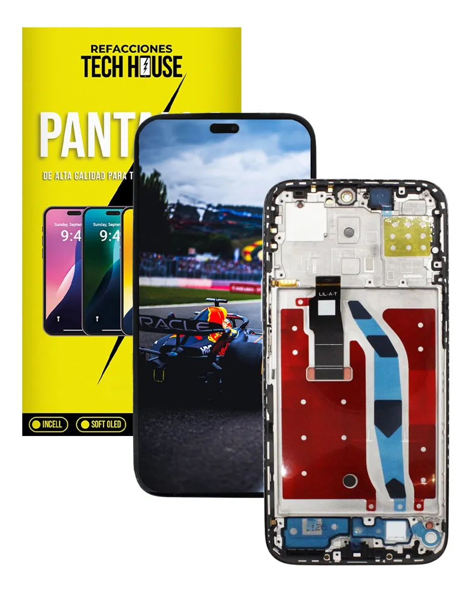 Pantalla para Honor 200 Lite Super Amoled con Marco