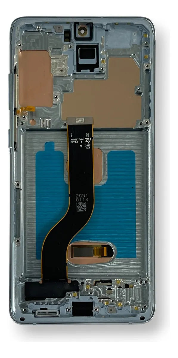 Pantalla con Marco compatible con Samsung S20 Plus Oled