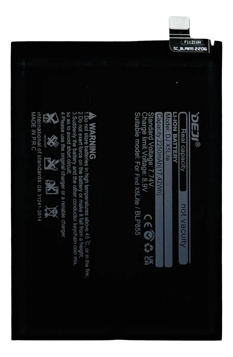 Bateria compatible con Oppo Find X5 Lite 5G Deji