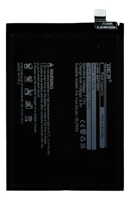 Bateria compatible con Oppo Find X5 Lite 5G Deji