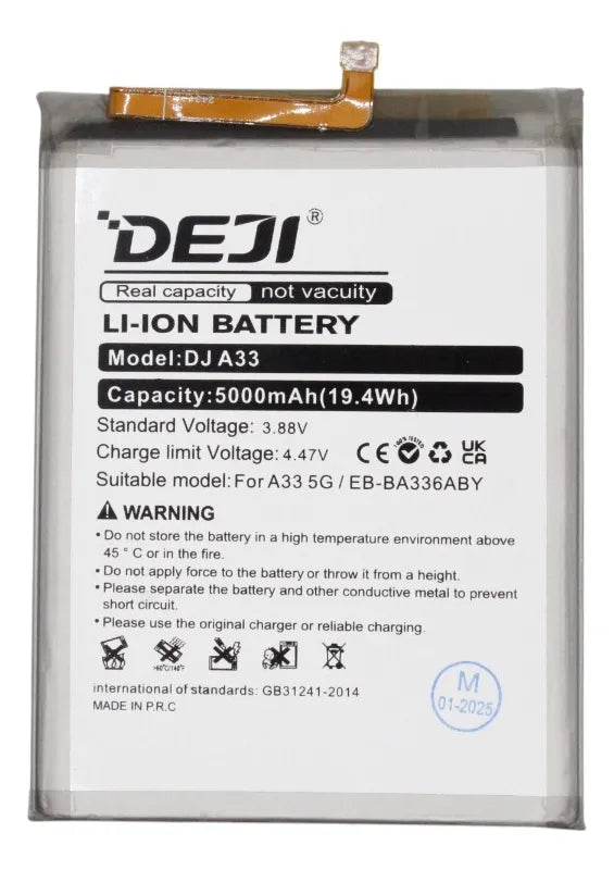 Bateria compatible con Samsung A33 5G Deji