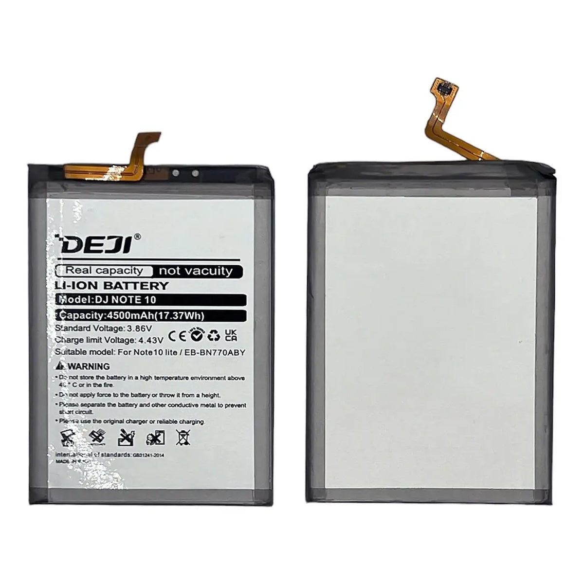 Batería Deji compatible con Samsung Note 10 Lite