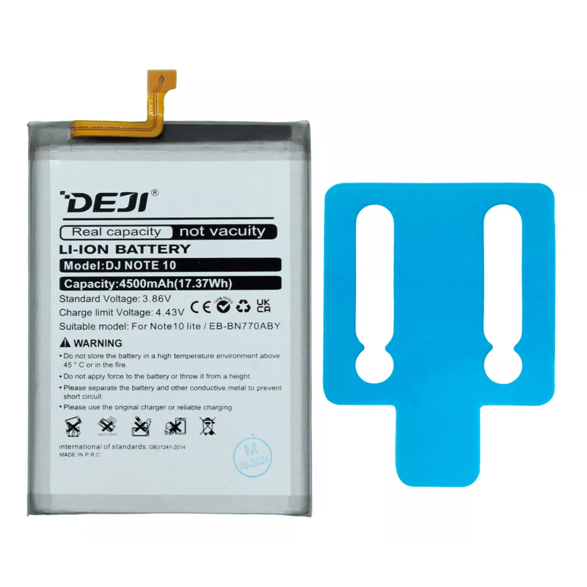 Batería Deji compatible con Samsung Note 10 Lite