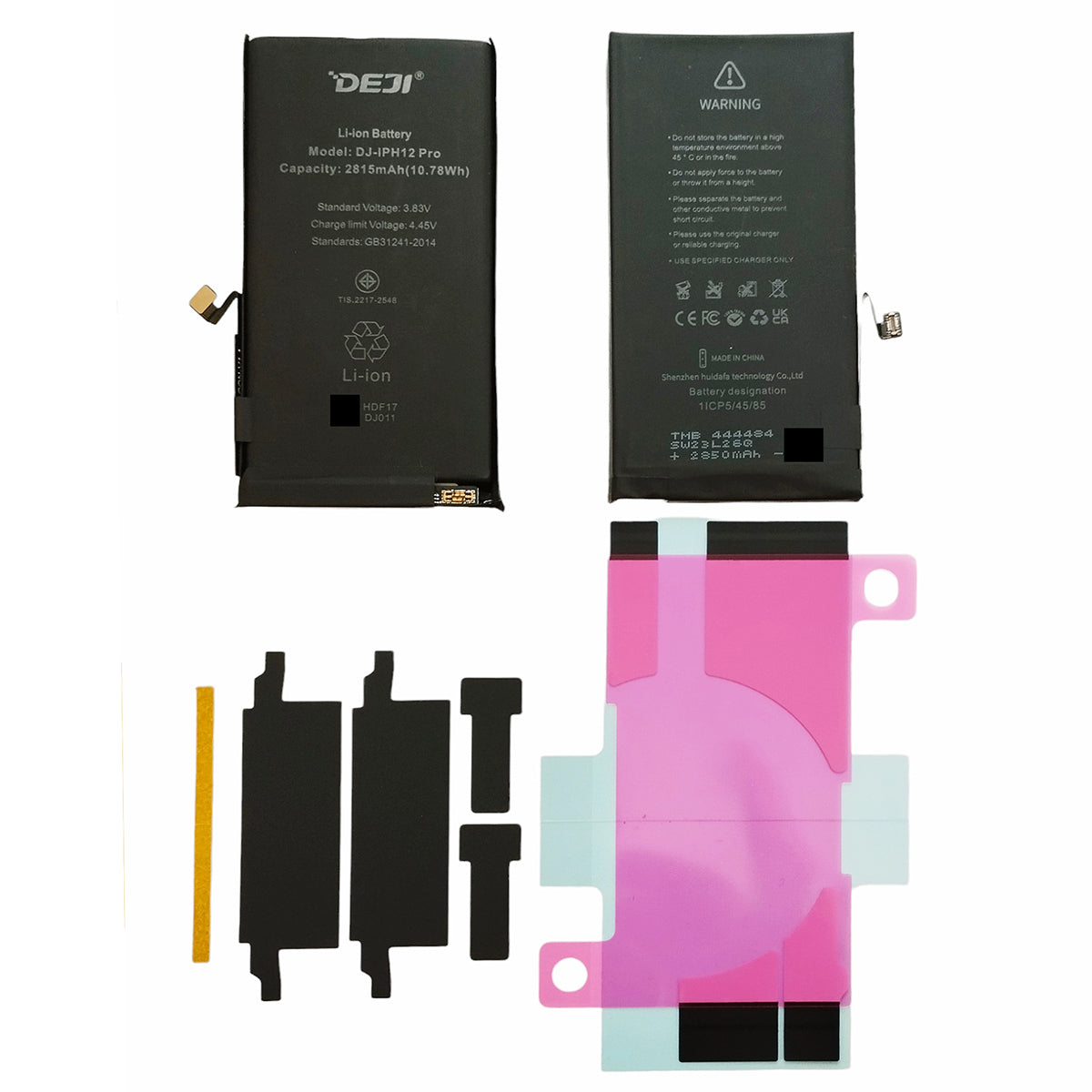 Bateria Para iPhone 12 Pro Deji Crack