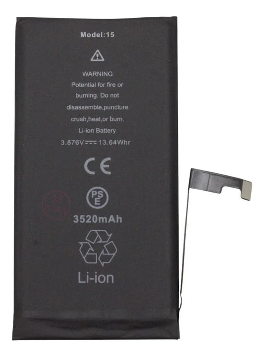 Batería compatible con iPhone 15 Deji (Capacidad Extendida)