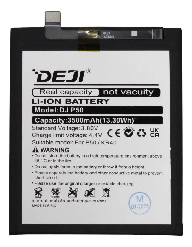 Batería compatible con Motorola Moto One Vision / Action KR40