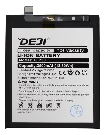 Batería compatible con Motorola Moto One Vision / Action KR40