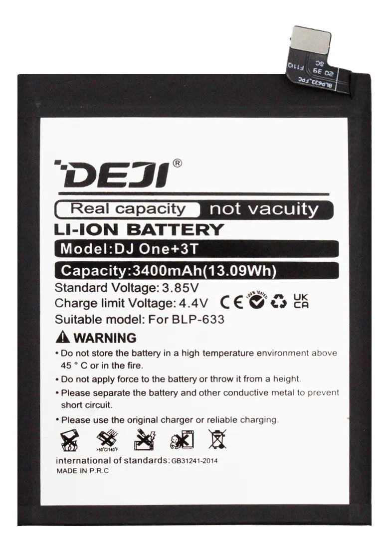 Batería compatible con Oppo One Plus 3T Deji