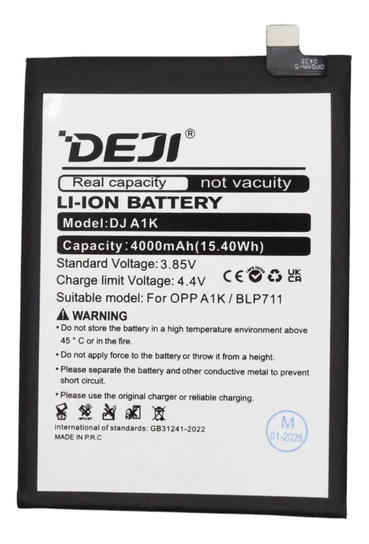 Batería compatible con Oppo A1K Deji