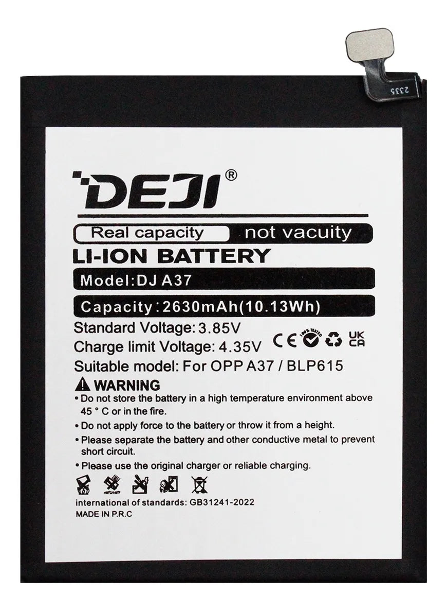 Batería compatible con Oppo A37 Deji