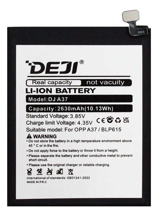 Batería compatible con Oppo A37 Deji